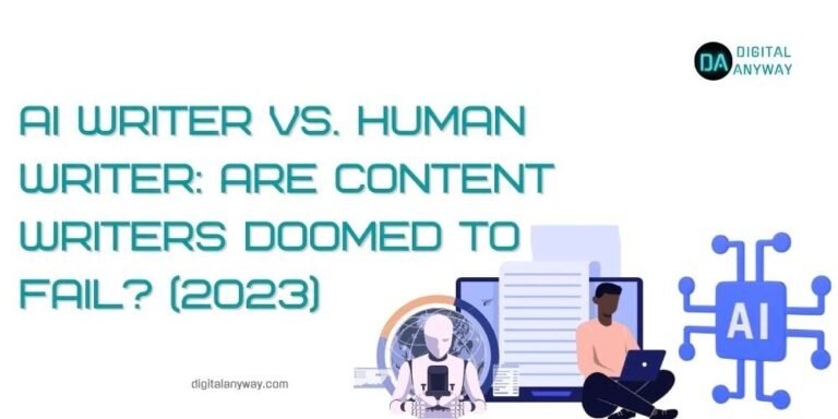 AI Writer vs. Human Writer Cover - Trectoid