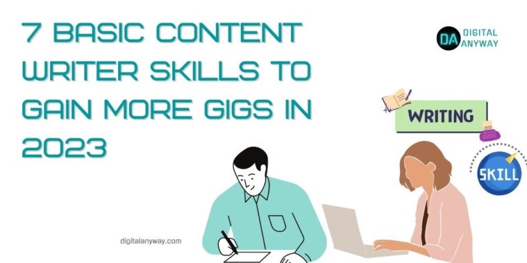 7 Basic Content Writer Skills To Get More Gigs In 2024 1 - Trectoid Content writer skills to have - Trectoid
