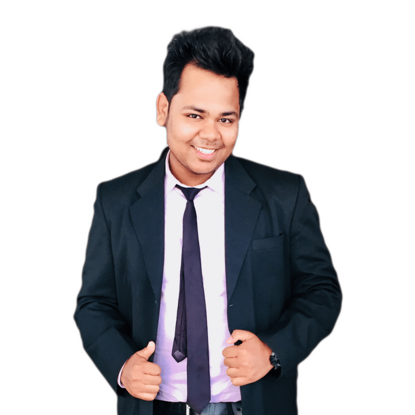 Vipin in Black Coat