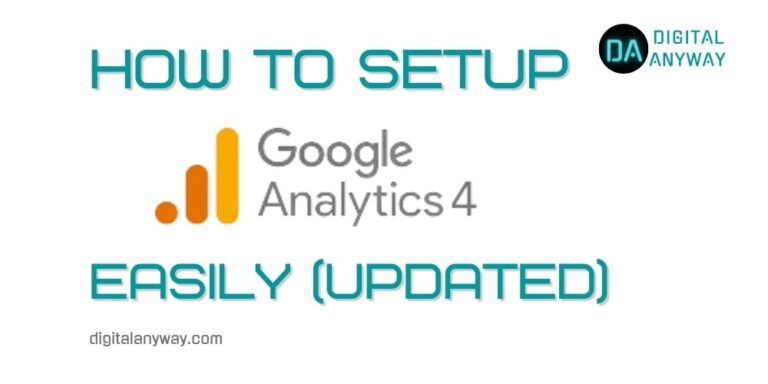 How To Setup Google Analytics 4 In Easy Steps? 1 - Trectoid Set up GA4 easily - DigitalAnyway